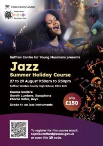 Summer Jazz Course poster